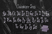 Vape-O-Wave Retro Display Font, a Serif Font by The October Creative (Thumbnail 3 of 8)