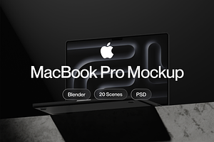 Apple Macbook Pro Mockup