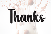 Choco Milk | Script Font, a Handwritten Font by Scratchones (Thumbnail 8 of 8)