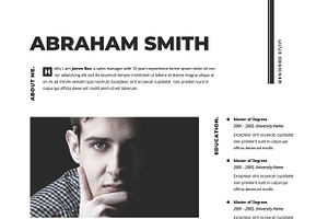 Resume CV Template 32