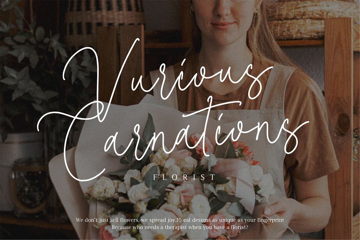 Magenta Basket Font, a Script Font by Balpirick Studio (Photo 3 of 6)