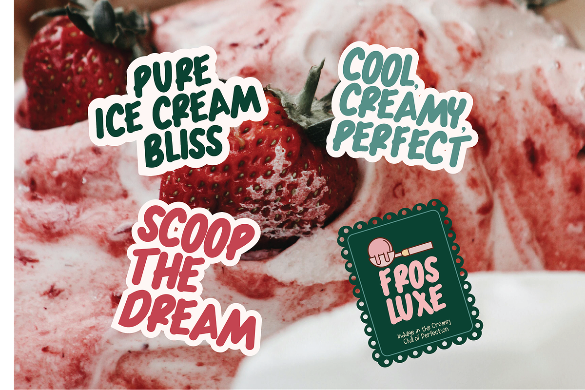 Alohay -  Playful Display Font, a Handwritten Font by Berdansabersama (Photo 6 of 8)
