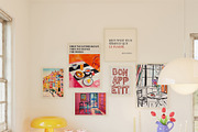MODERN WALL ART GALLERY mixed prints, a Background Graphic by alenaganzhela (Thumbnail 6 of 11)
