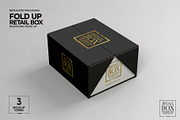 Fold Up Retail Box Packaging Mockup, a Packaging Mockup by INCDesign (Thumbnail 2 of 7)