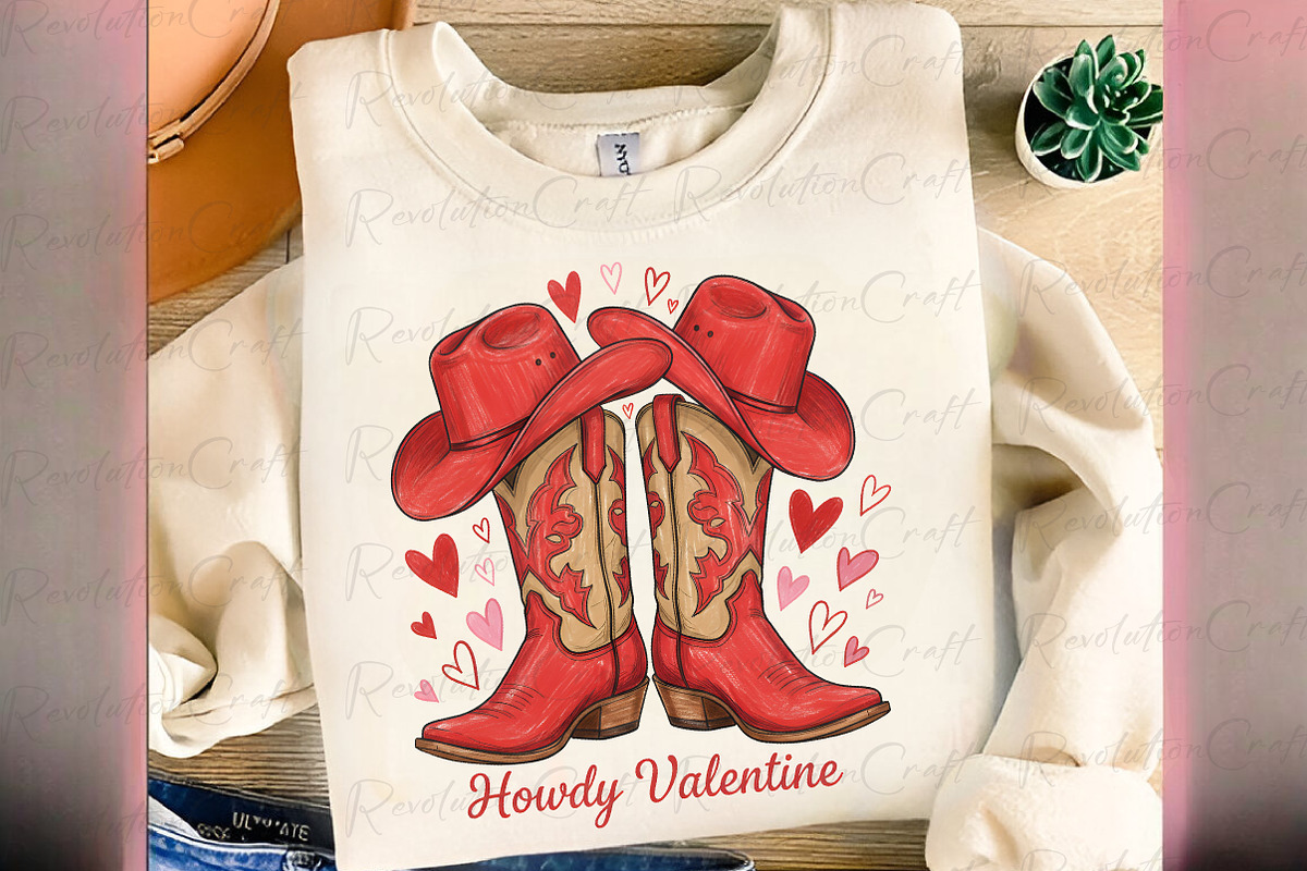 Western Howdy Valentine Png, an Illustration by OK Design (Photo 3 of 4)