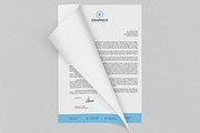 Corporate Letterhead 7 with MS Word, a Stationery Template by ND Design (Thumbnail 4 of 5)