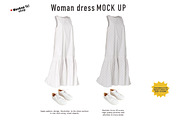 Woman Summer Dress Mock Up, a Bottom Mockup by Mockup Up! (Thumbnail 1 of 3)