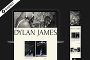 Bold Showit Photography Template, an App Template by Seventh Made (Thumbnail 1 of 4)