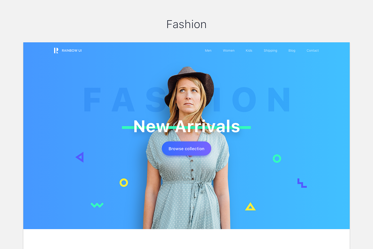Epic Rainbow UI Kit Sketch + PSD, an UI Kit Template by EpicShop (Photo 4 of 4)