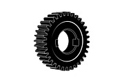 Gear & Cogwheel Silhouette Vector Bu, an Illustration by jahid234 (Thumbnail 13 of 51)