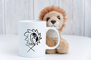 Kids white mug mockup psd cup, a Cups & Container Mockup by Leo Flo Mockups (Thumbnail 4 of 5)