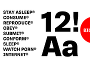 RNS Sisma, a Sans Serif Font by RNS Fonts (Thumbnail 3 of 5)