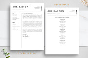Modern Resume Template with picture, a Resume Template by TheStandOutResume (Thumbnail 5 of 10)