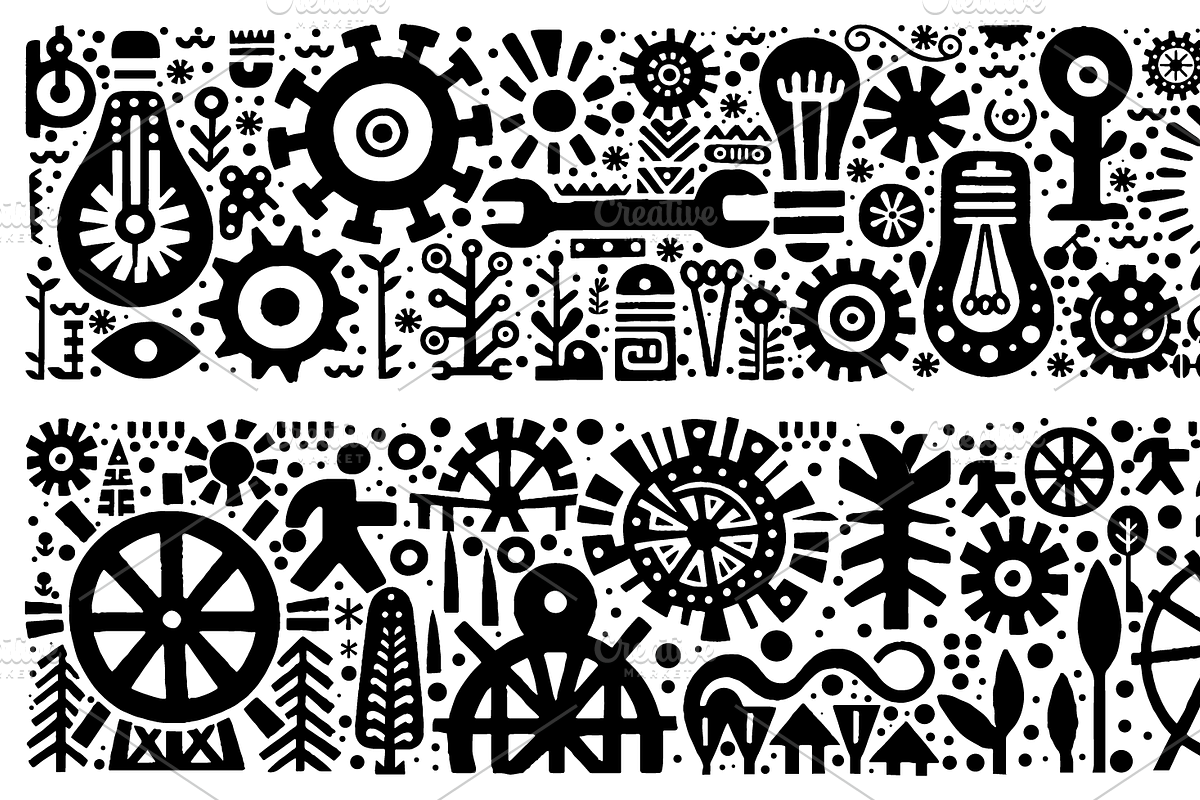Outdoor Illustration, Tribal Folk, a Decorative Illustration by devastd (Photo 7 of 27)