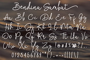 Bendina Sambat, a Script Font by Aldedesign (Thumbnail 9 of 9)