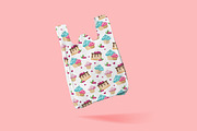 Cupcake Seamless Pattern, a Pattern Graphic by Digital Studio (Thumbnail 6 of 12)