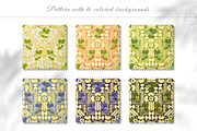 Seamless pattern of Italian pasta 3, a Pattern Graphic by Yummy (Thumbnail 3 of 6)