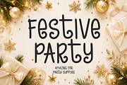 Christmas Scribble - Festive Font, a Handwritten Font by KiddoGlyphs Studio (Thumbnail 2 of 5)