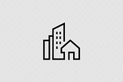 Minimalist Building Icon House, an Object Illustration by Vectorium Studio (Thumbnail 2 of 4)