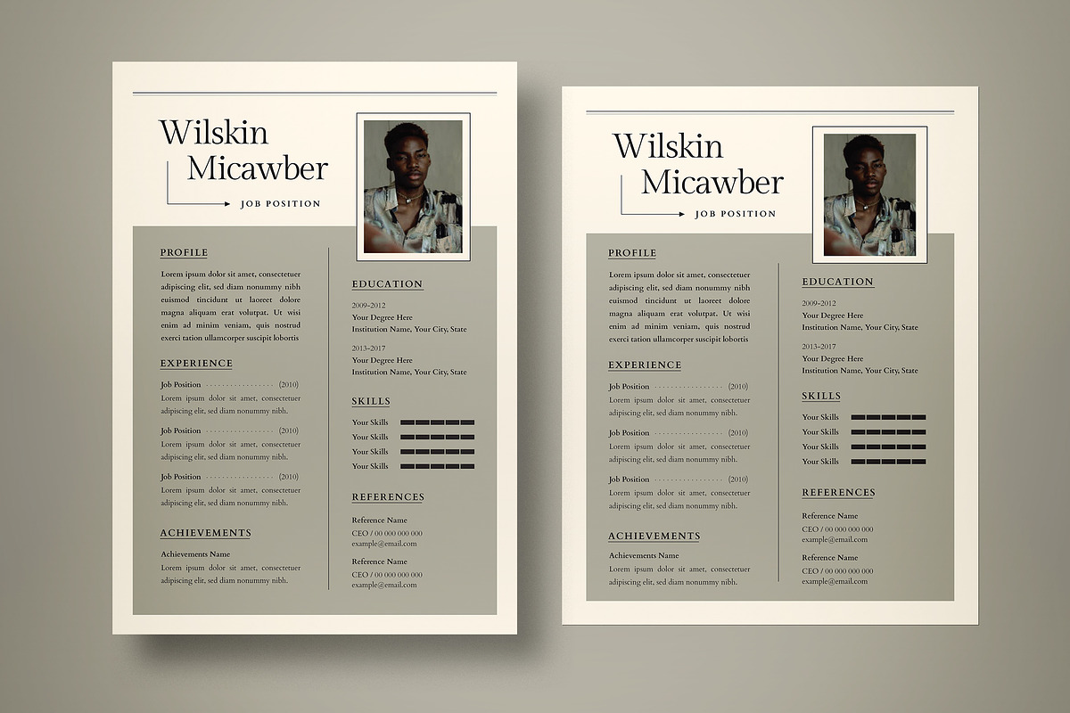 Complete Resume, a Resume Template by graphicook (Photo 2 of 3)
