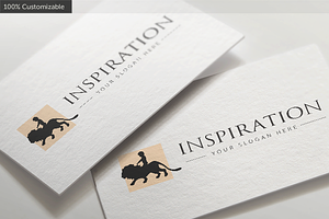Child & Lion Inspiration Logo
