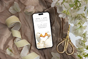 Pearl - Wedding Invitation, an Invitation Template by CinderHeart Designs (Thumbnail 2 of 2)