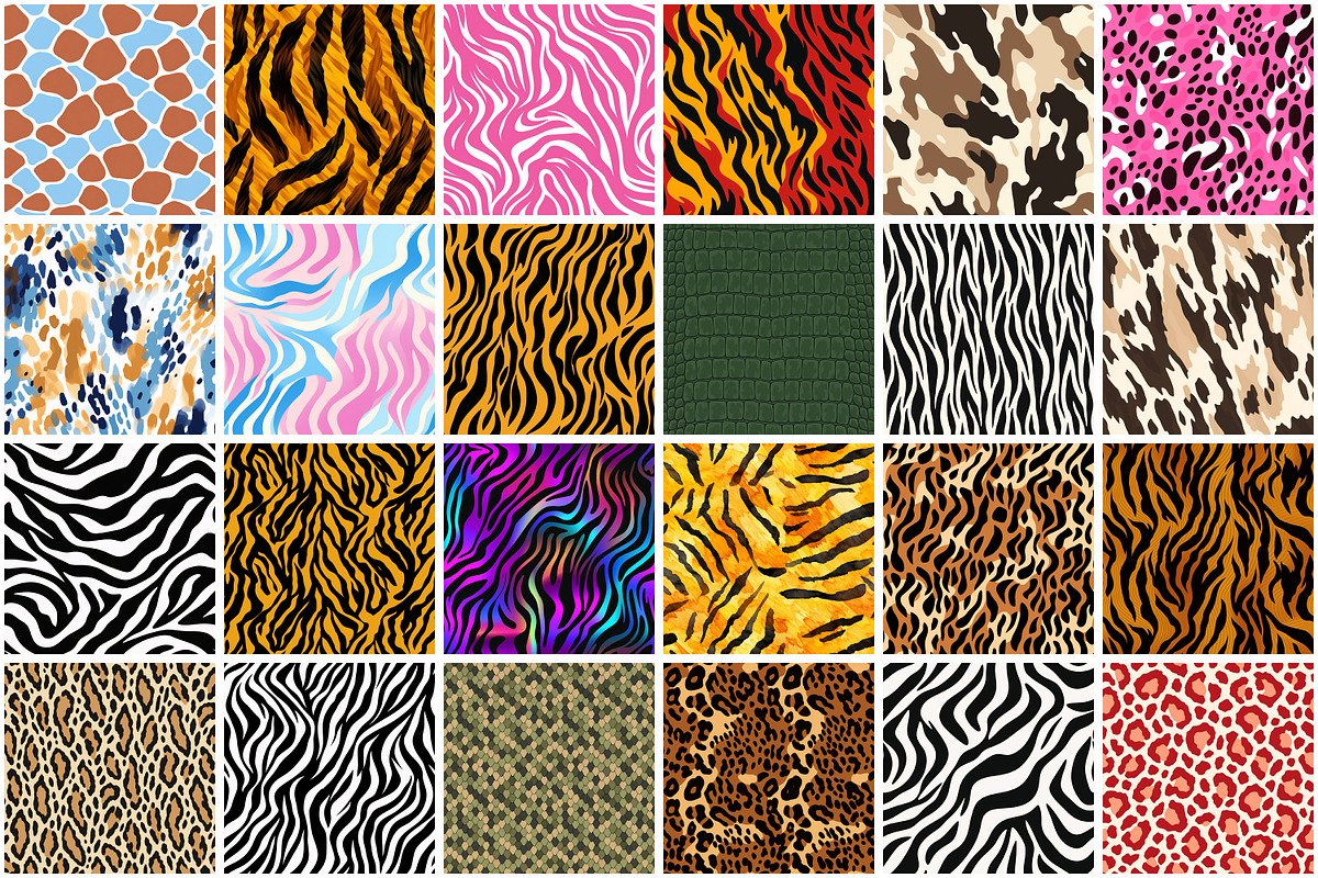 Animals Skin Pattern, a Pattern Graphic by Forhadx5 (Photo 9 of 19)
