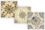 Gothic Lace Spiderweb Digital Paper, a Pattern Graphic by FloridPrintables (Thumbnail 4 of 6)