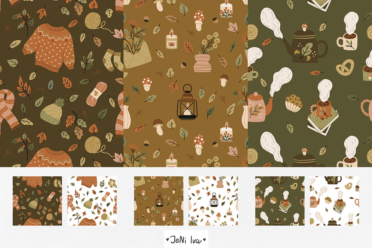 Cozy Autumn, a Decorative Illustration by Jenny Quince (Photo 5 of 8)