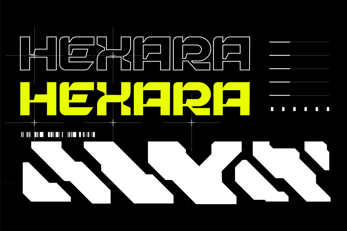 Astrix – Futuristic Display Typeface, a Sans Serif Font by Vroz Studio (Photo 6 of 7)