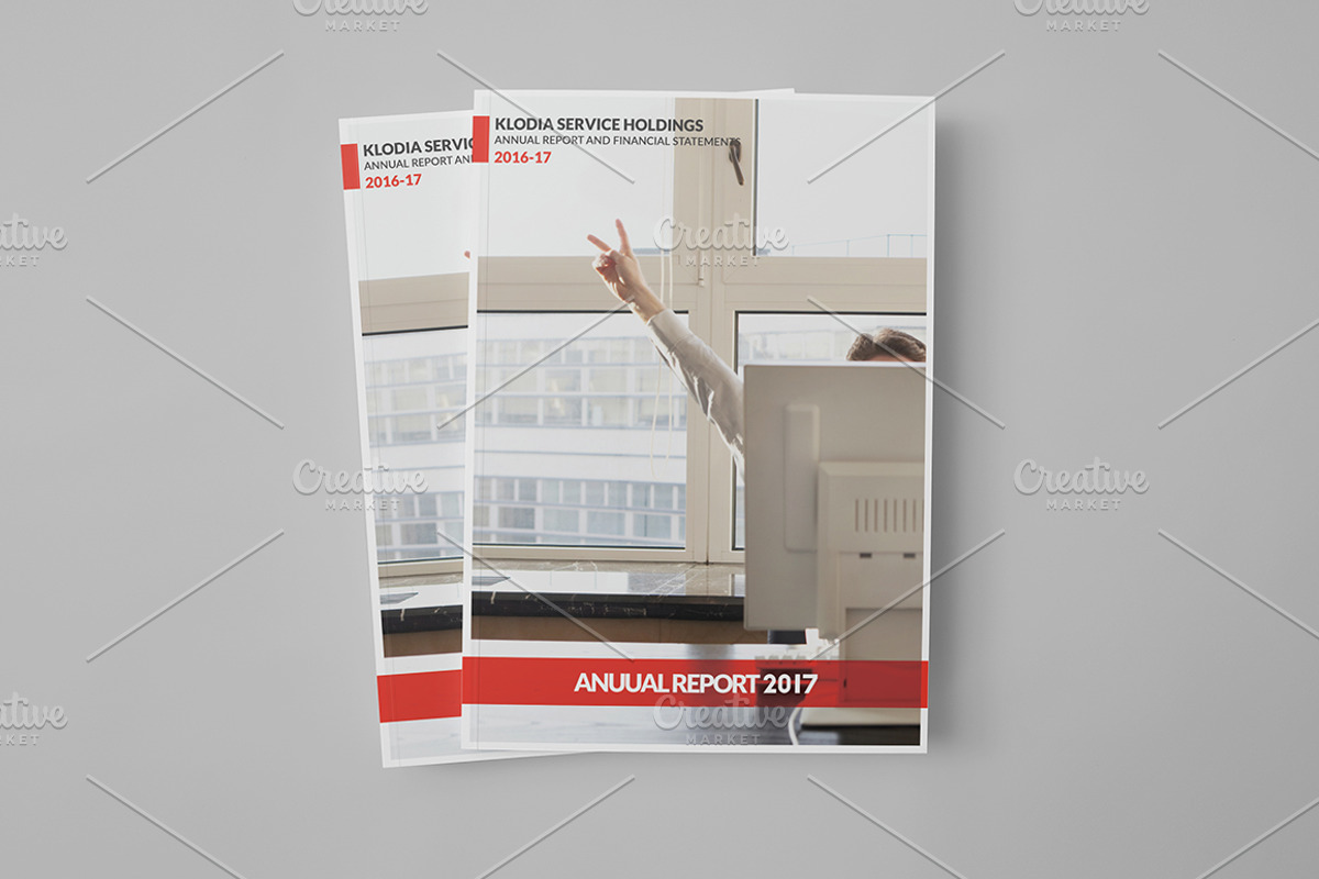 Annual Report A4 / US Letter, a Brochure Template by Mastergfx (Photo 1 of 11)