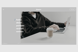 Eleanor - Minimal Agency Website