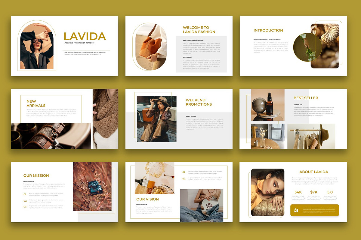 Lavida – Aesthetic Google Slide, a Presentation Template by kreatifreya (Photo 5 of 5)