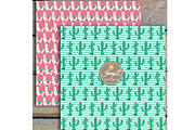 Llama Alpaca Digital Papers Clipart, a Pattern Graphic by JennyL Designs (Thumbnail 5 of 6)