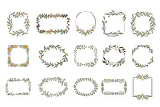 Botanical frames, an Object Graphic by Woters little shop (Thumbnail 3 of 3)