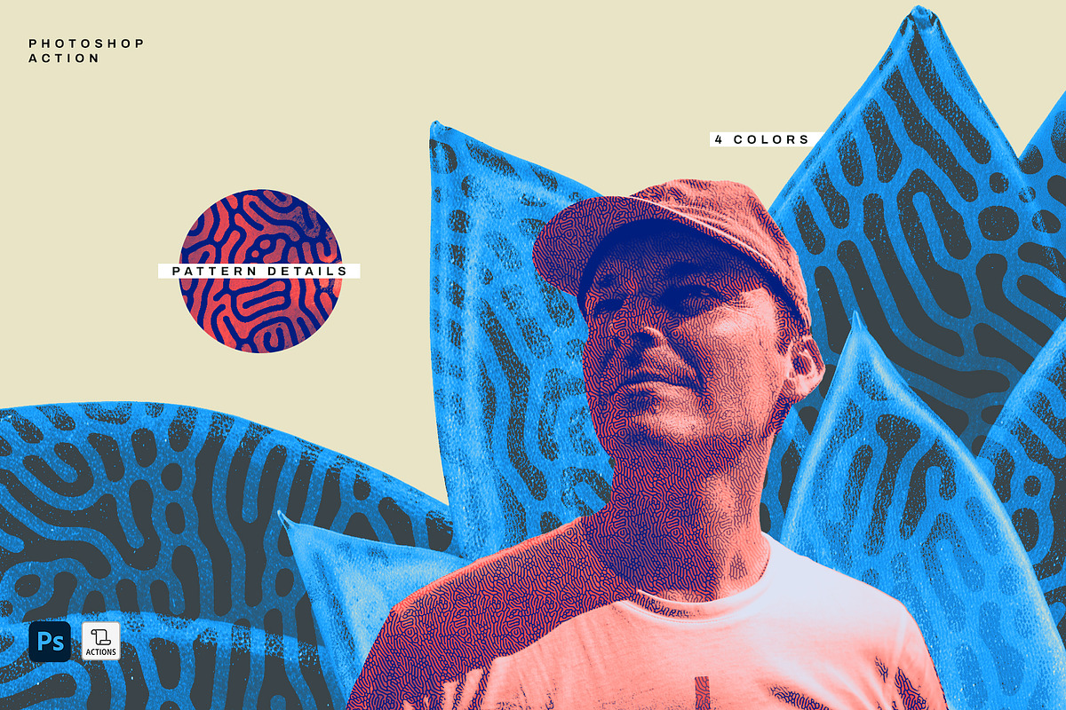 Modern Halftone Action, an Action Add-On by DuoFankaar (Photo 2 of 10)