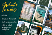 Villa Airbnb Insta Story Templates, a Social Media Template by Kindelight (Thumbnail 2 of 5)