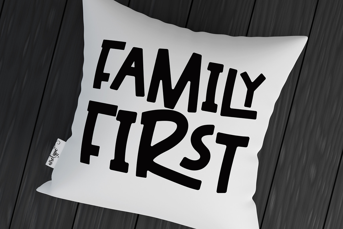 Birthday Verygood - Ligature Font, a Sans Serif Font by Airotype (Photo 5 of 12)