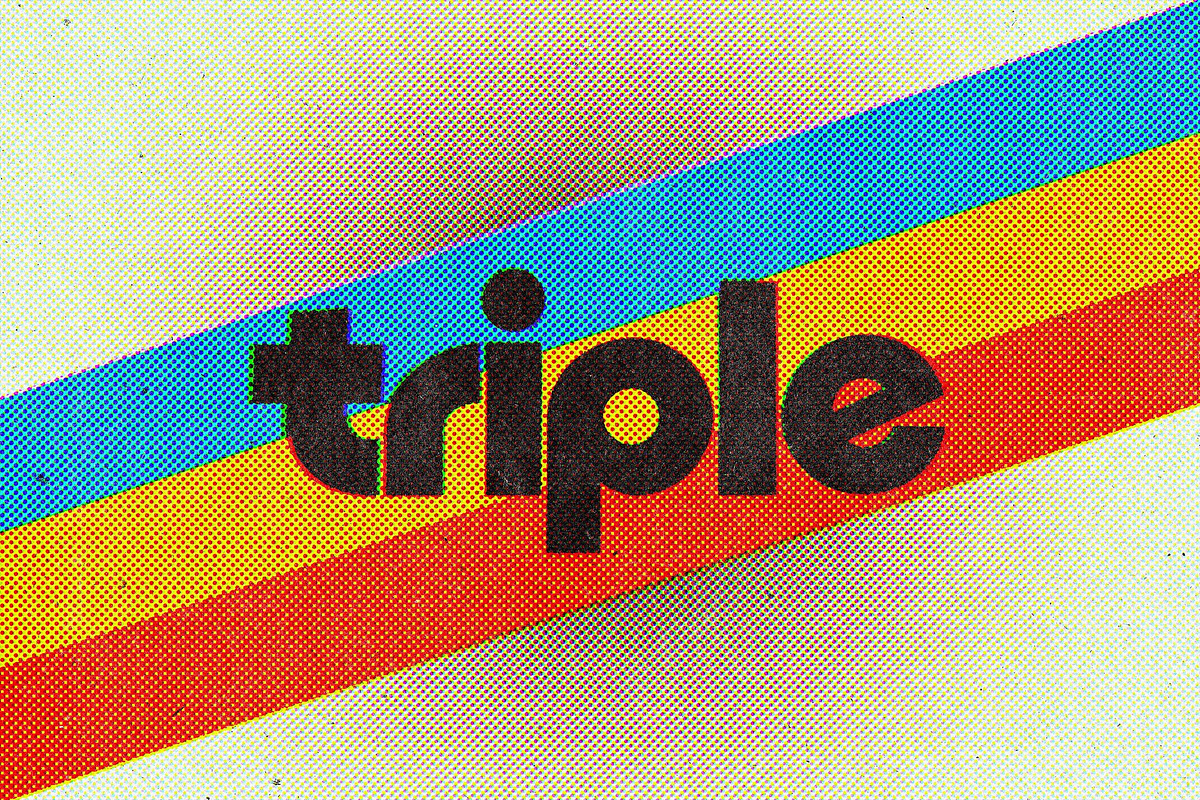 Dots Triple Halftone Text Effect, a Layer Style Add-On by pixelbuddha.net (Photo 2 of 4)