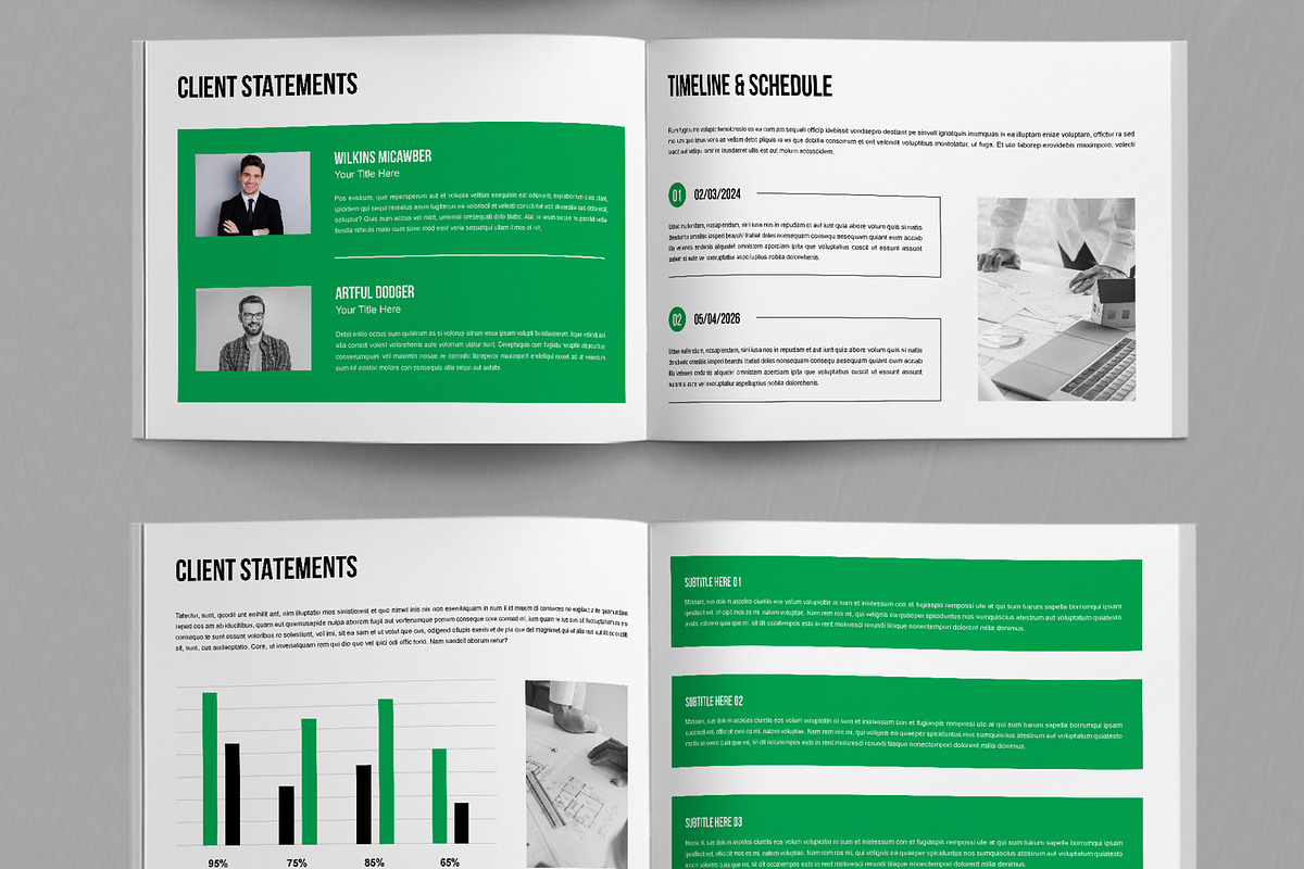 Business Proposal Design Layout, a Brochure Template by ContestDesign (Photo 4 of 4)