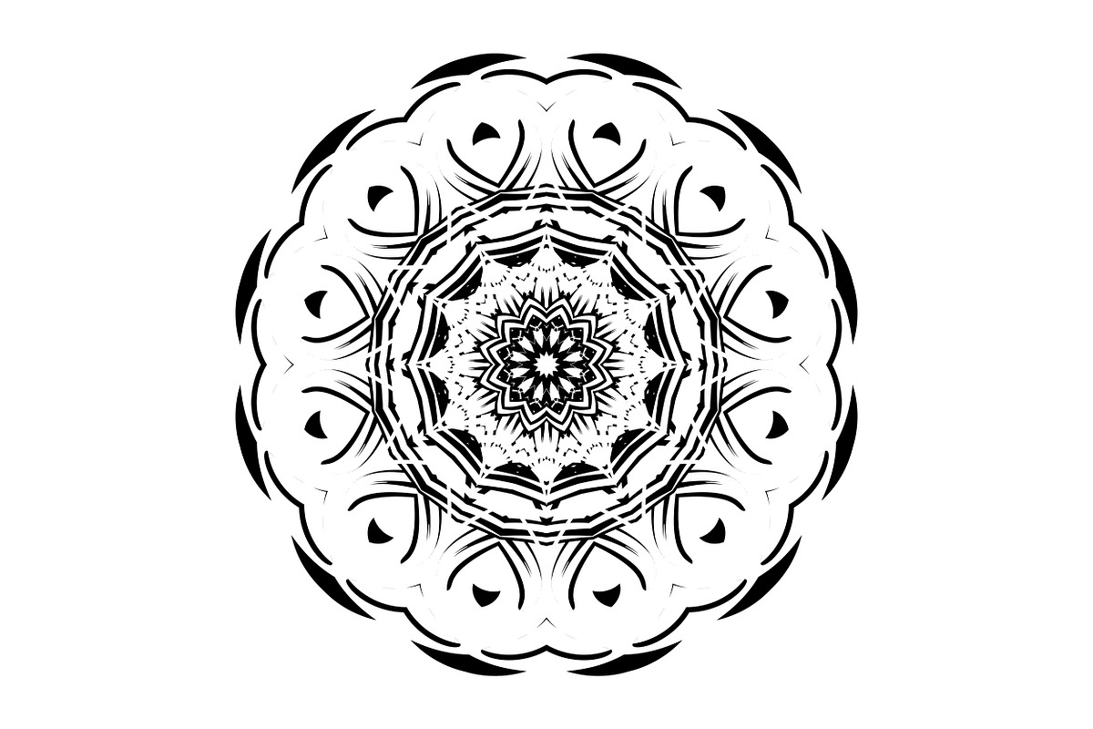 Spiritual Mandala Artwork Bundle, a Decorative Illustration by NJ Himel (Photo 48 of 104)