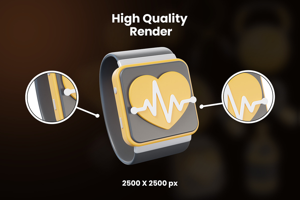 Fitness & Gym 3D Icon, an Object Graphic by Artnivora.Std (Photo 2 of 4)
