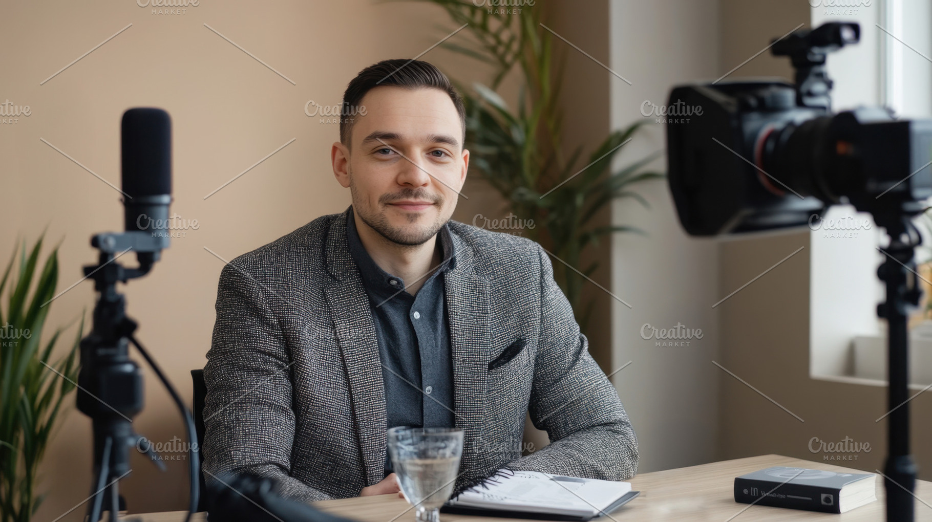 Modern pro interview space, a Photo by Beautiful things