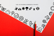 Nature Alphabet - Dingbat Font, a Symbol Font by WADLEN (Thumbnail 7 of 7)