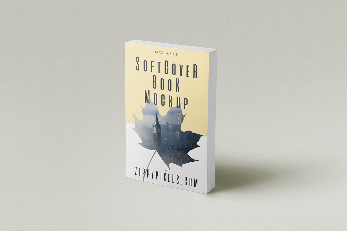 Book Cover Mockup, a Product Mockup by ZippyPixels (Photo 8 of 8)