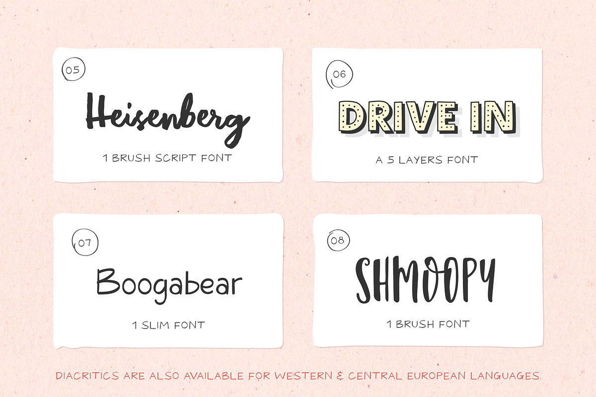 Handwritten Font Bundle is back!, a Script Font by VladCristea (Photo 28 of 67)