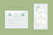 Botanical Wedding Invitation Suite, an Invitation Template by With Love Ethel (Thumbnail 3 of 7)