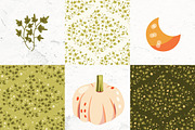 Pumpkins and cats - autumn patterns, a Pattern Graphic by Blue Lela Design (Thumbnail 12 of 12)