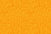Oktoberfest Beer Line Patterns, a Pattern Graphic by Anna_leni (Thumbnail 5 of 7)