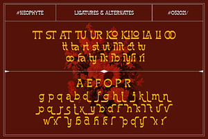 Neophyte Typeface